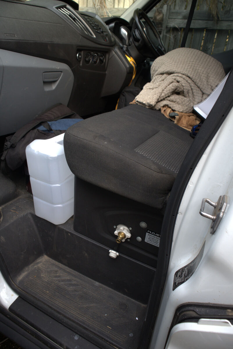 Fresh water inlet point